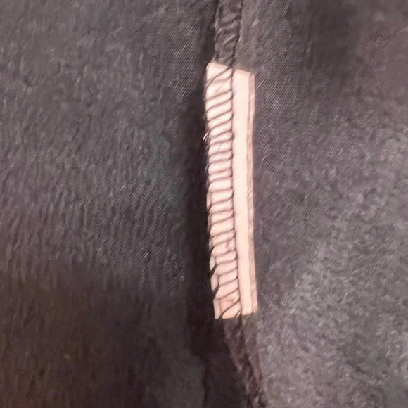 Legatte‎ Vintage Sheer Black Embroidered Long Line Vest. Size 10. - Picture 15 of 16